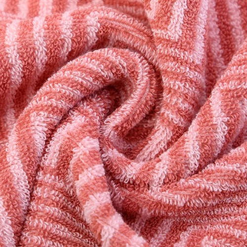 Striped Pattern Cotton Towel Large Soft Breathable Household Bathroom Face | Дом и сад