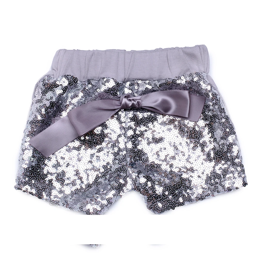 Детские штаны шорты для мальчиков и девочек детские брюки с блестками детей