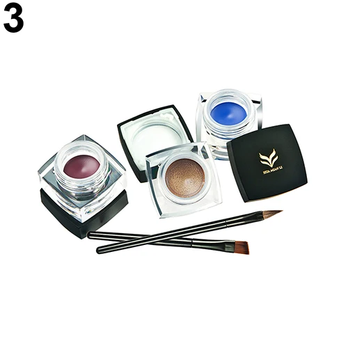 3 Pcs/Set Long Lasting Cosmetic Eyeliner Bright Makeup Eyeshadow | Красота и здоровье