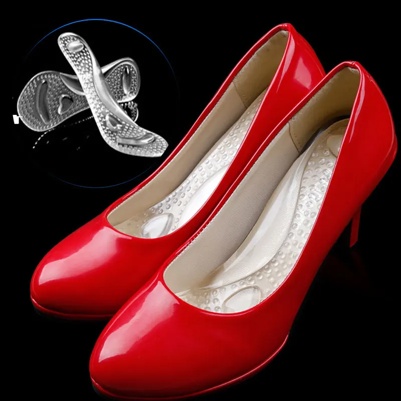 1 Пара 3/4 прозрачный Силиконовый Гель Ортопедические для плоскостопие