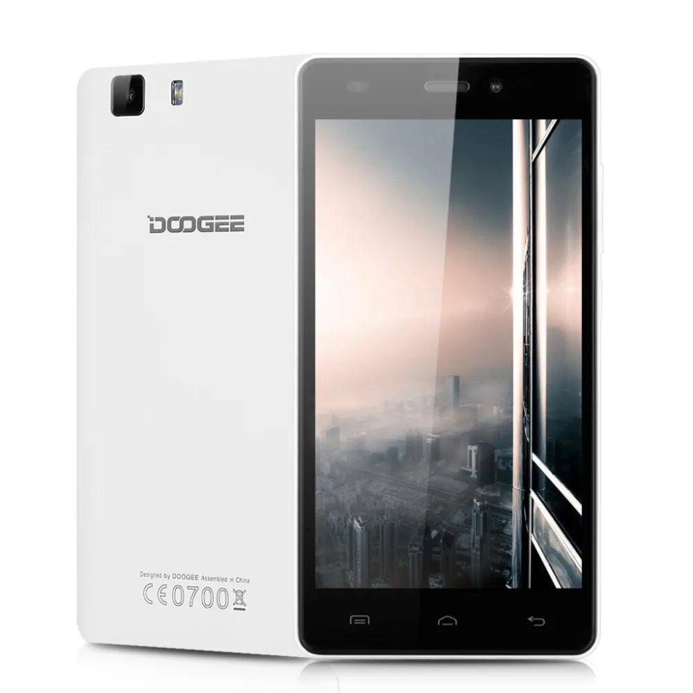 Оригинал Doogee X5 Pro 5.0 inch Android 6.0 MTK6735 Quad Core Сотовый Телефон Оперативной Памяти 2 ГБ + Rom