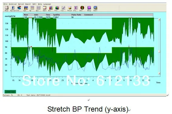 24 часа Амбулаторный монитор кровяного давления Holter ABPM BP монитор для детей и взрослых