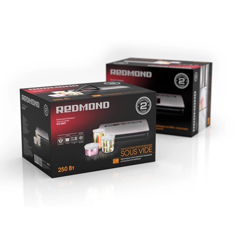 Вакуумный упаковщик REDMOND RVS M021|vacuum sealer|sealer vacuum |