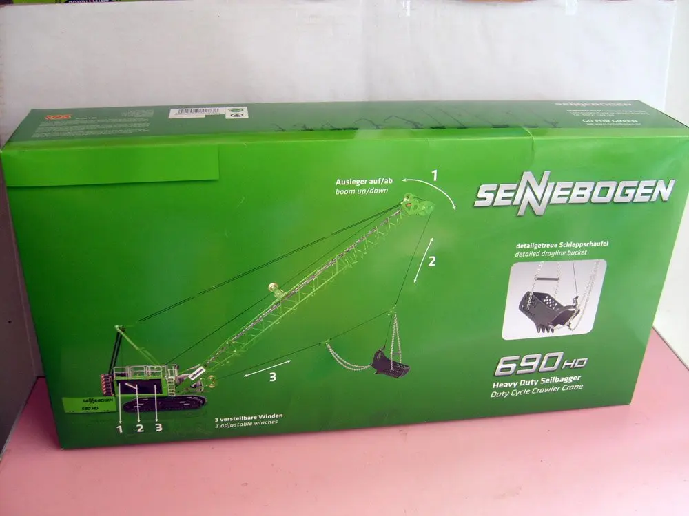 1:50 Sennebogen 690HD гусеничный кран с драглайном