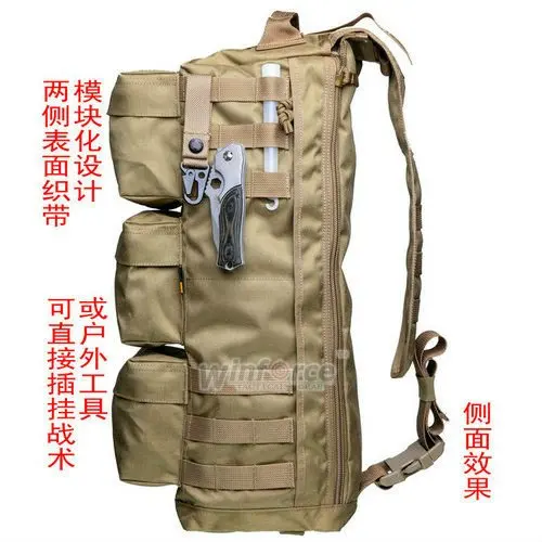 Ремень для тактического снаряжения WINFORCE/WS-04 Airborne набор для выживания/ CORDURA/гарантированное качество Военная и наружная сумка на плечо