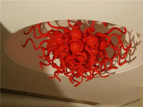 

Red Hand Blown Decoration Mini Lighting with High Quality for Bedroom
