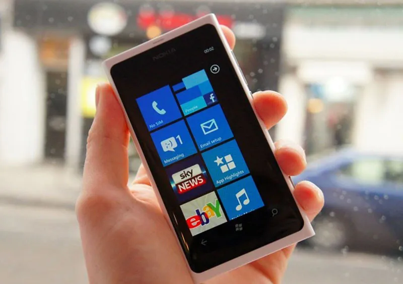 Отремонтированный NOKIA Lumia 800 мобильный телефон разблокирован Nokia 800 Windows Phone 3g Wifi 8MP