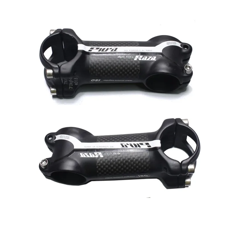 

BALUGOE Aluminum Alloy And Carbon Bicycle Stem Road Bike/Mountain Bicycle Light Rod/Carbon Rod 28.6-31.8 * 60mm-120mm