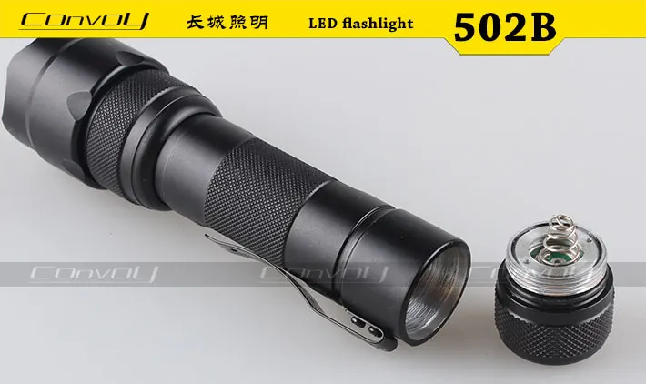 Wf 502b Фонарик True 500lm CREE XML2 U2 1A 7135*3 3/5 режимов самый стабильный 502b Фонарик