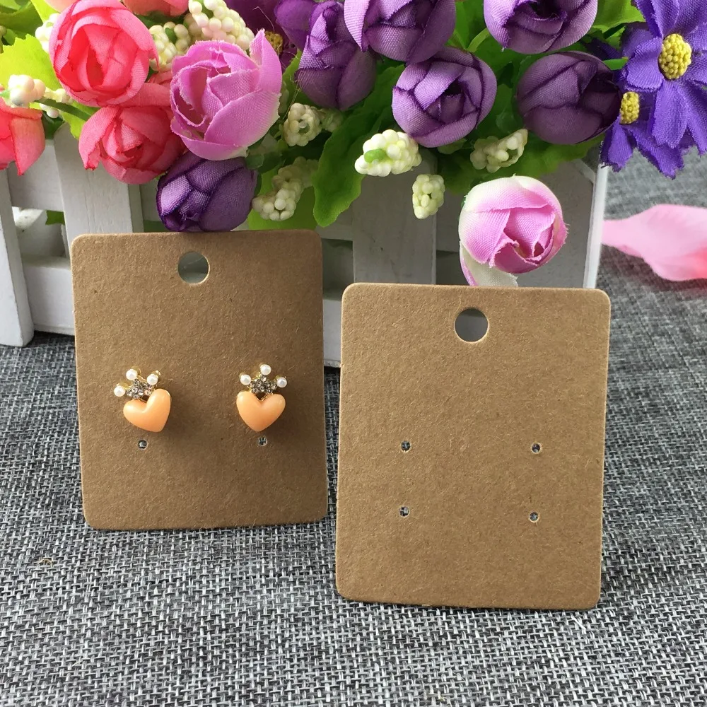6*5 см Крафт пустые мульти серьга дырка карты ювелирных изделий дисплей