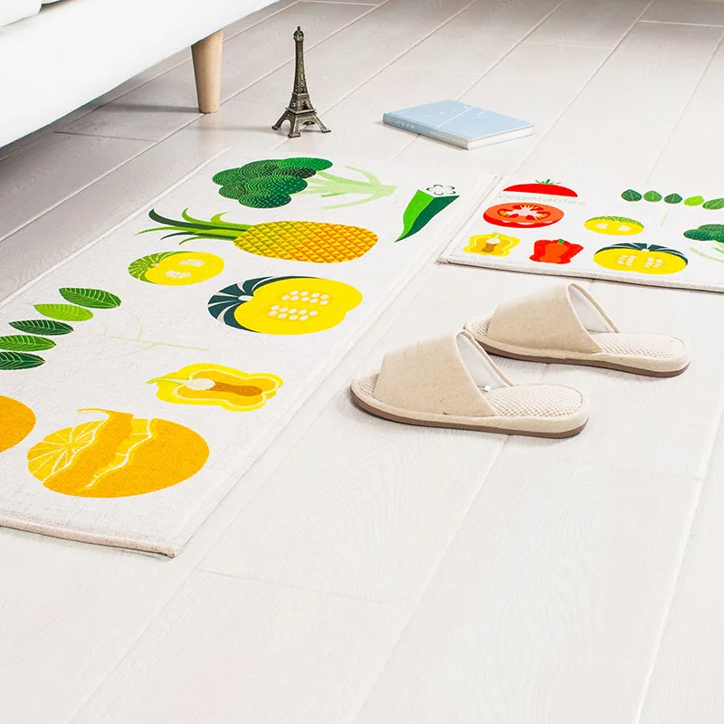 Оптовая продажа творческие садовые цветы и простой двери Коврики абсорбент S