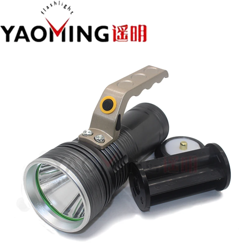 Handlamp CREE XM-L Q5 Ручка Вспышка светильник высокой мощности перезаряжаемый светодиодный светильник-вспышка светильник водонепроницаемый фонарь lanterna с 18650