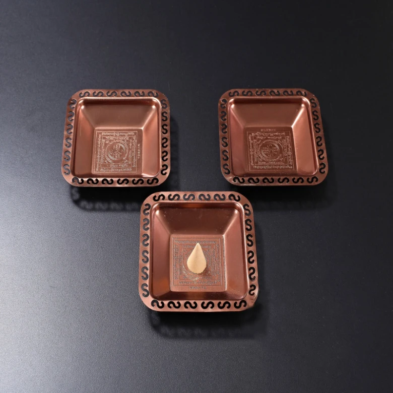 Цинковый сплав ароматизатор пластины благовония для дыма Пуджа подходит катушки