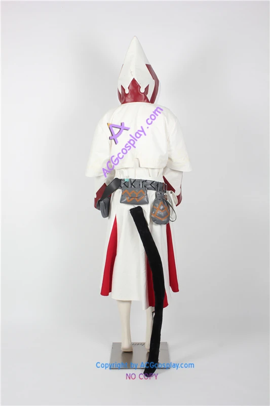 Костюм для косплея последней фантазии Белый Маг костюм с хвостом | Тематическая