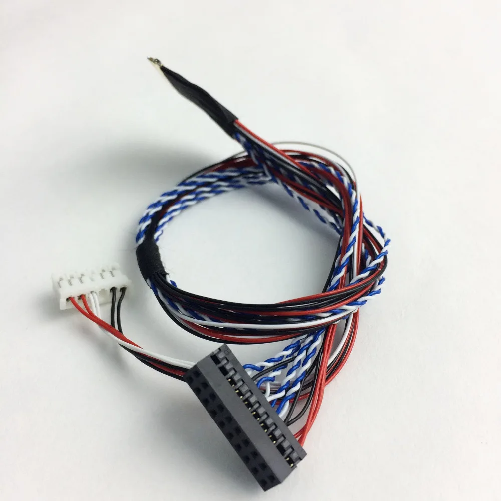 40pin LVDS кабель экрана (1 ch 6-bit) /LVDS (2 25cm 40