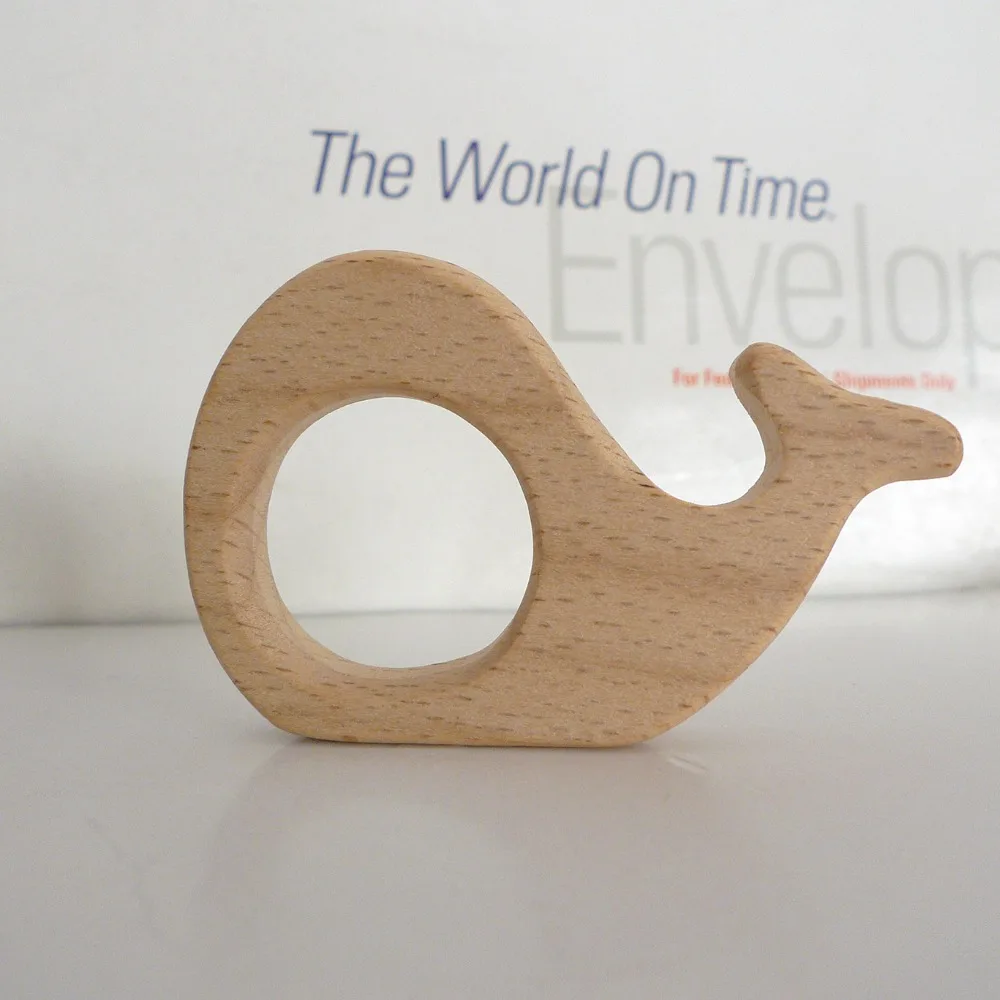 10 шт. КИТ ручной работы натуральный новорожденный прорезыватель из буковой