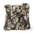 Чехол для дивана с лисьим мехом, 40х40см, CX-D-52, бесплатная доставка