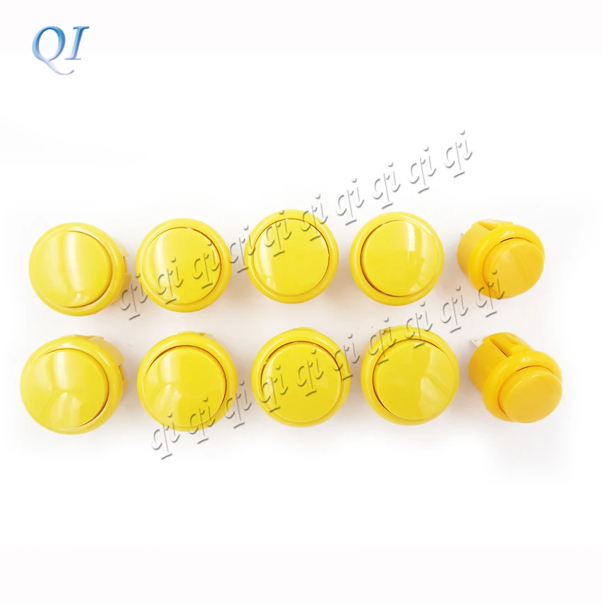 Good Quality 10 PCS/lot 24mm+30mm Round Push Button/arcade button with switch for arcade game machine DIY controller | Спорт и