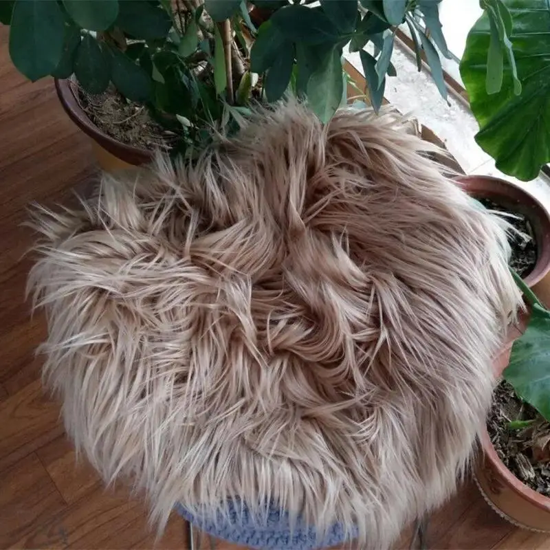 Горячая Распродажа Новорожденный ребенок искусственный мех Одеяло для