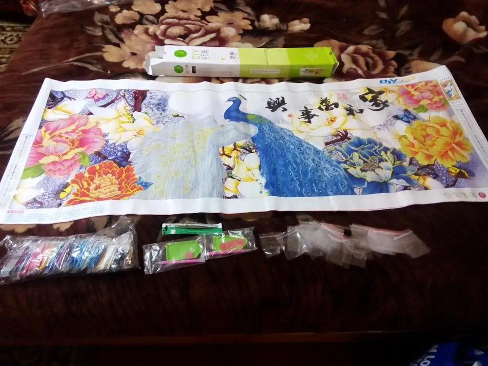 3D DIY Алмазная вышивка, полная, 5D алмазная живопись павлин, Алмазная мозаика, вышивка крестом, животное, рукоделие, Рождество, Декор, подарок