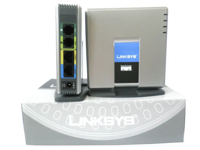 Разблокированный Linksys SPA3102 голосовой шлюз ATA с маршрутизатором VoIP телефонный адаптер с 1FXO 1FXS телефонный сервер 50 шт./лот