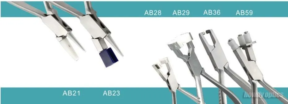 Качество AB-Endpiece& мост очки плоскогубцы AB21 AB23 AB28 AB29 AB59 AB36