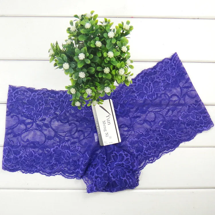 Партия 120 шт. сексуальные брифы Короткие прозрачные кружевные хипстерские