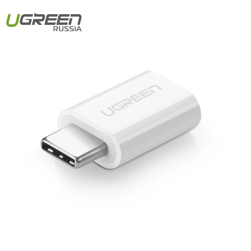 Переходник USB 3.1 UGreen type c / micro AM/AF белый Ugreen UG 30154|type-c to type-c|type-c type-c cablecable usb |