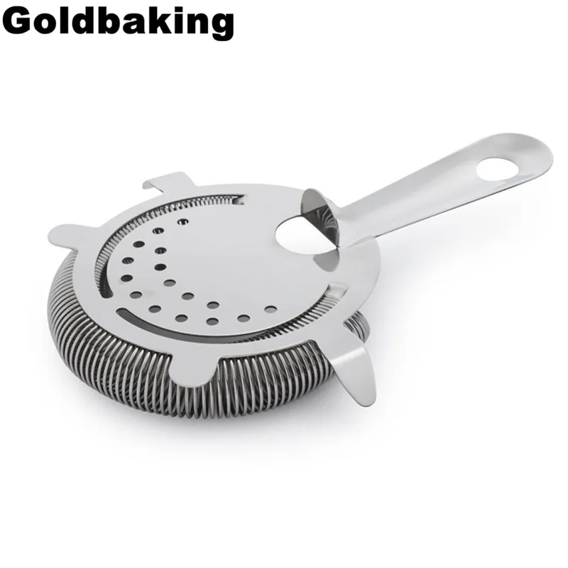4 зубчатый фильтр из нержавеющей стали ситечко для коктейлей|cocktail strainer|bar