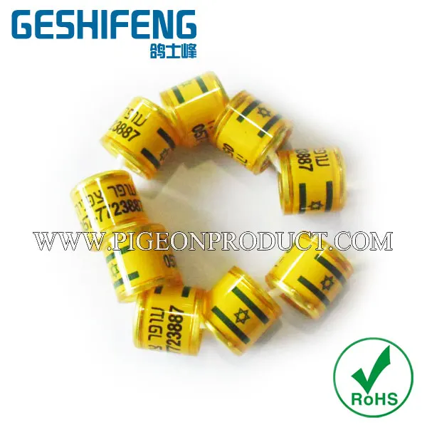 Geshifeng пользовательские кольца для голубиных гонок | Дом и сад