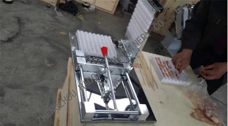 Ручная машина для шпажки мяса кебаба по лучшей цене от производителя|machine