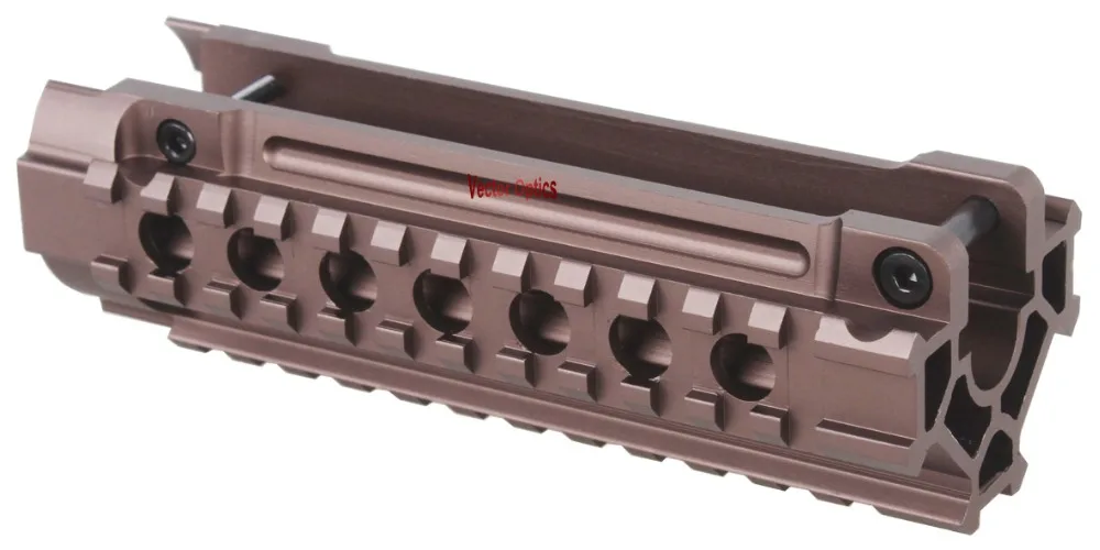 Victoptics H & K MP5 Tactical Triple Picatinny Rails Compact Handguard Mount System Bronze Color для Heckler Koch|Аксессуары