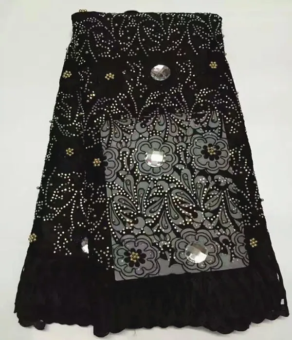 2017 приятные глазу французский чистая Кружево Ткань вышивкой Высокое качество