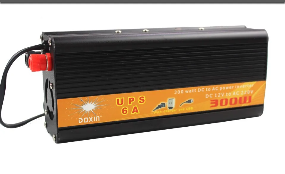UPS DC AC автомобильный инвертор 12 В 220 В 300 Вт универсальный инвертор бесперебойное питание Авто Зарядка ST-N026 автомобильное зарядное устройство