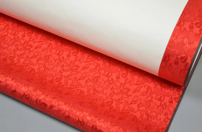 Бумага для китайской живописи с рамкой каллиграфия свиток чистый четырех футов