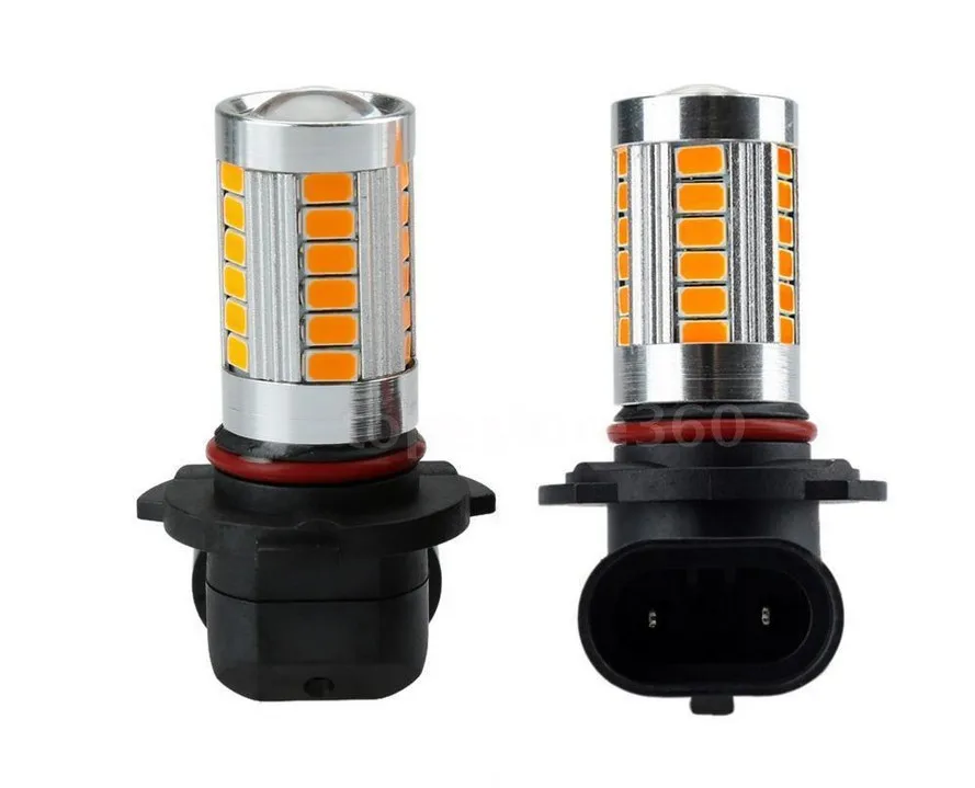 DC12V 9005 5630 33SMD светодиодный белый светильник для мотоцикла Дневной вождения