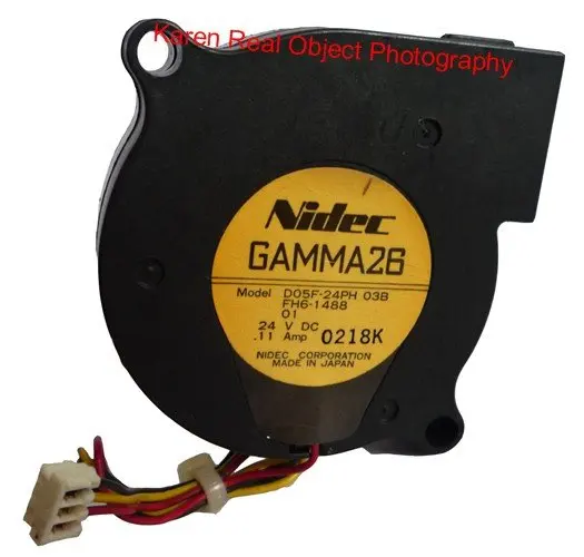 Nidec 5 см 5015 24V 0.11A GAMMA26 D05F-24PH 03B Вентилятор охлаждения