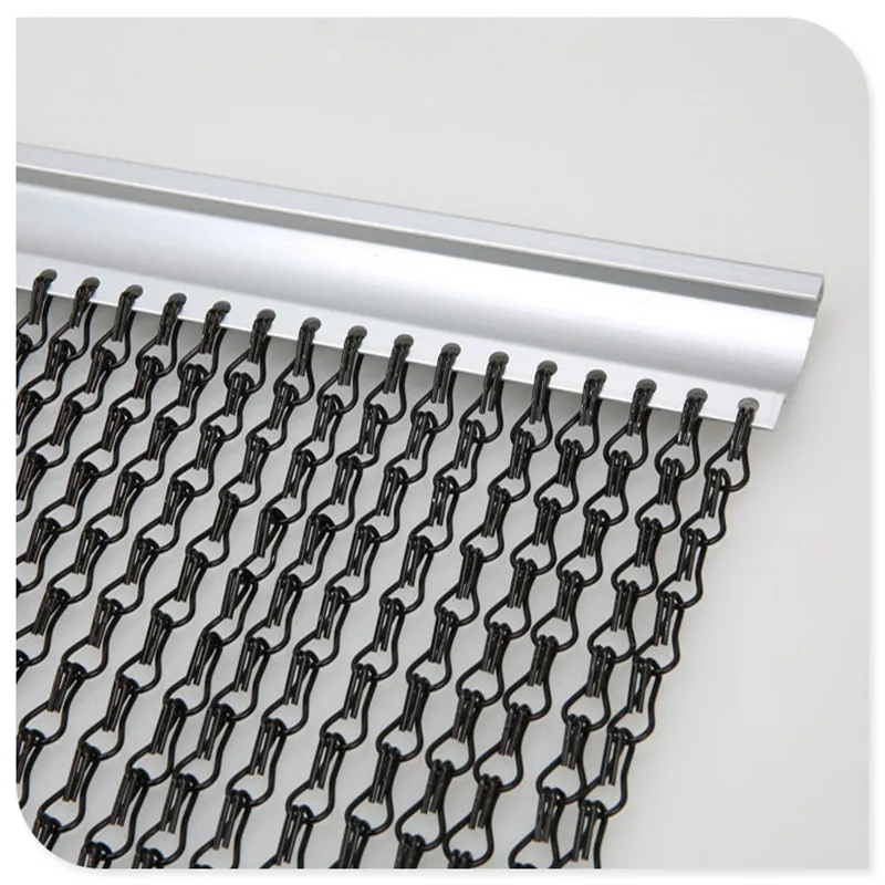 Глянцевая декоративная алюминиевая цепь дверная занавеска|fly screen|fly screen doorscreen door |