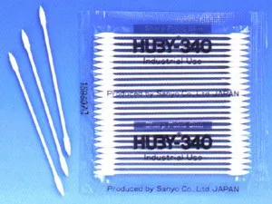 10 упаковок(25 шт./упак.) HUBY-340 BB-003 HUBY микро тампон бумажный хлопок чистящий тампон с двойным концом острый точка хлопок