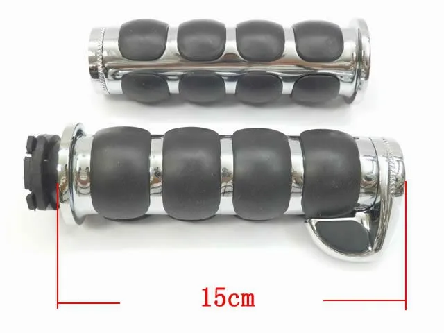 " 25 мм руль ручки для Harley Softail Dyna Sportster Electra Glide Honda Yamaha Kawasaki Suzuki Vulcan Shadow