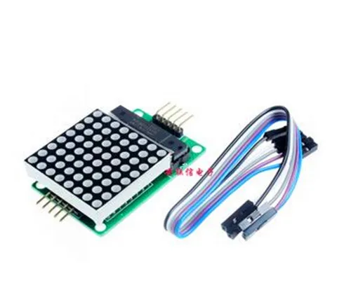 Бесплатная доставка! 5 шт. MAX7219 матричный дисплей/SCM/светодиодная матрица/8x8/51