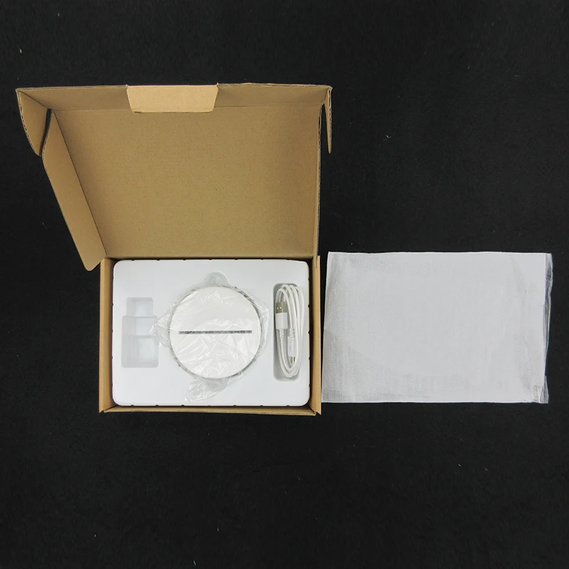 Бесплатная доставка 1 шт. 3D огни из светодиодов ночник акриловые красочные