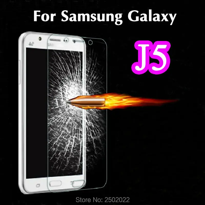 Взрывозащищенное Закаленное стекло 0 3 мм 2.5D 9H для Samsung Galaxy J5 J500F J500H защита