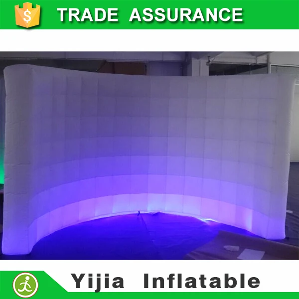 Портативный надувной настенный фото стенд 2 шт. светодиодный фон | Дом и сад