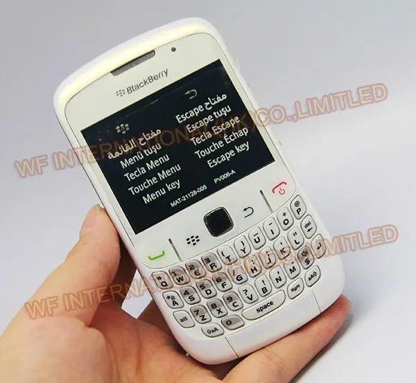 Фонарь BlackBerry 9810 мобильный телефон BlackBerry 9810 смартфон разблокированный 3g Wifi Bluetooth gps 8GB мобильный телефон для хранения