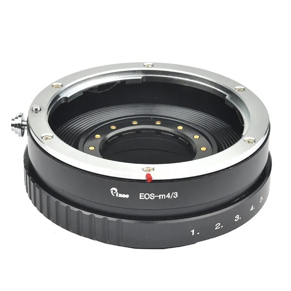 Встроенный адаптер управления диафрагмой для объектива Canon EF подходит для камеры Micro Four Thirds 4/3