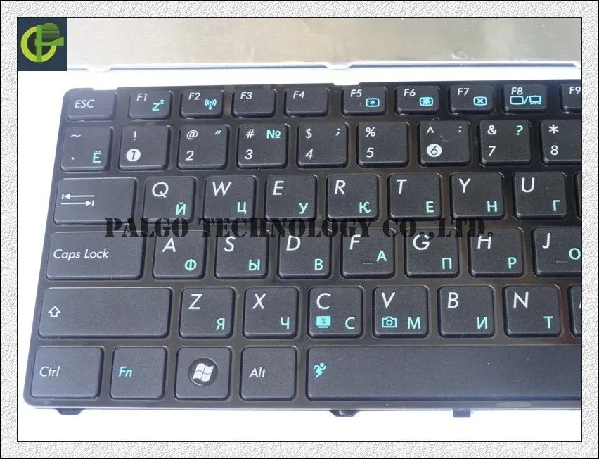 Русская клавиатура для ноутбука ASUS X53 X53E X53S X53SC X53SJ X53SM X53SV X55SV X55VD X61Q X61S X61Sf X61SL X61Sv X61Z ру черный