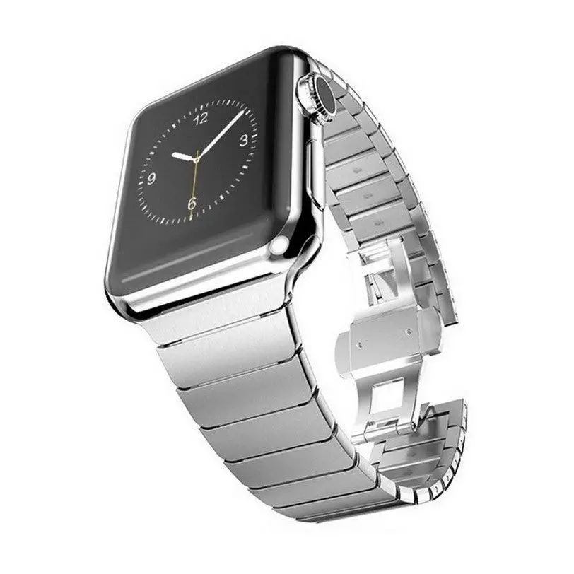 Новая мода 1:1 Оригинальный Ссылка Бабочка Браслет ремешок Из Нержавеющей Стали