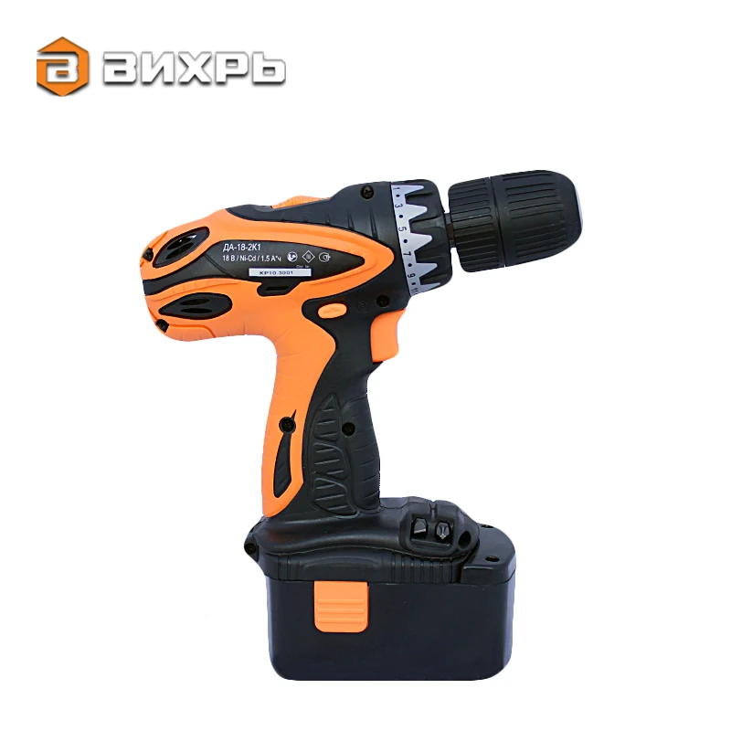 Дрель шуруповерт Вихрь ДА 18 2к1 аккумуляторная VIHR DA 2K1|gear housing|gear cuttergear hand |