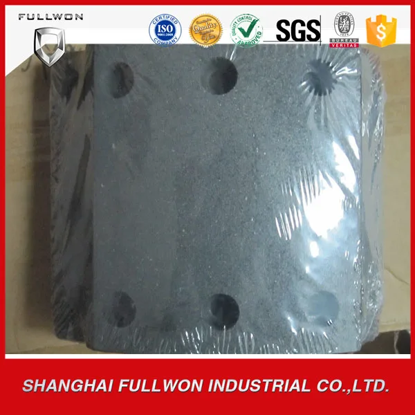 

SEENWON high quality Front Brake lining with 6 holes for SINOTRUK HOWO A7 T7